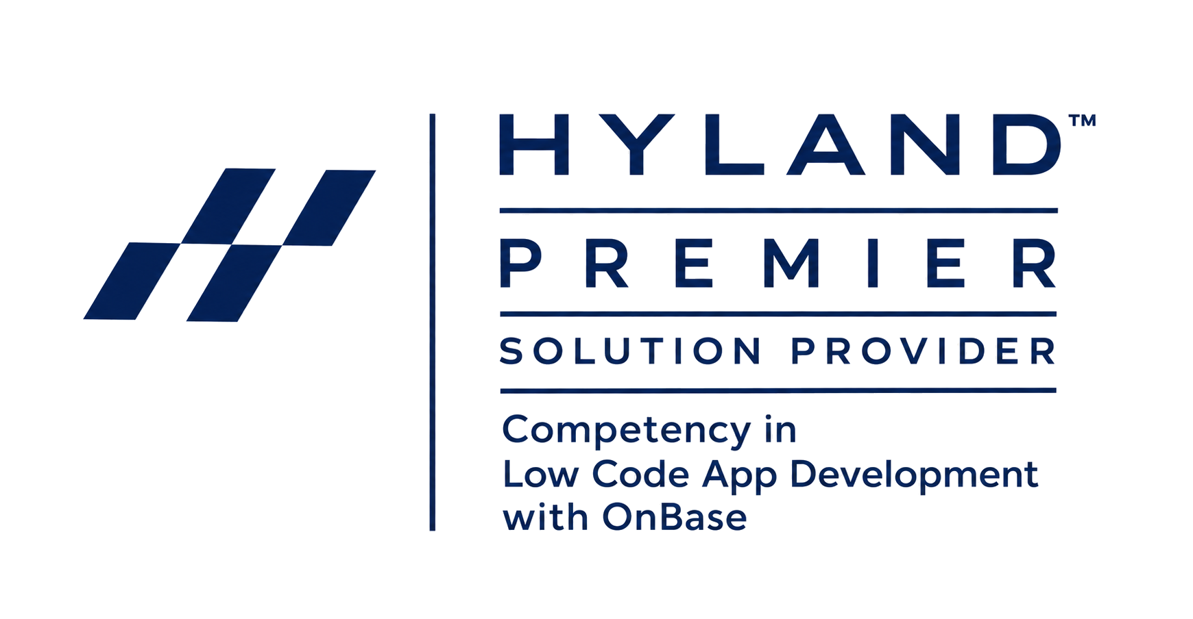 Hyland Premier Solution Provider with OnBase competency